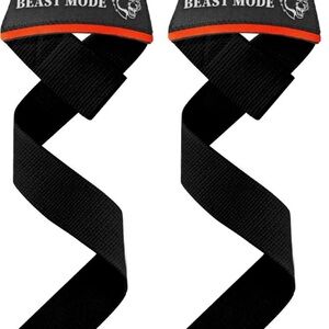 Beast Mode Lifting Straps Black